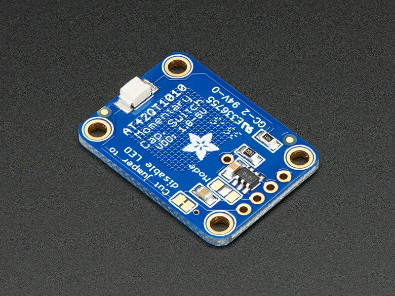 Standalone Momentary Capacitive Touch Sensor Breakout