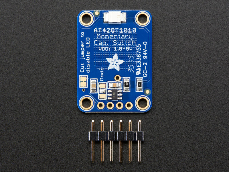 Standalone Momentary Capacitive Touch Sensor Breakout