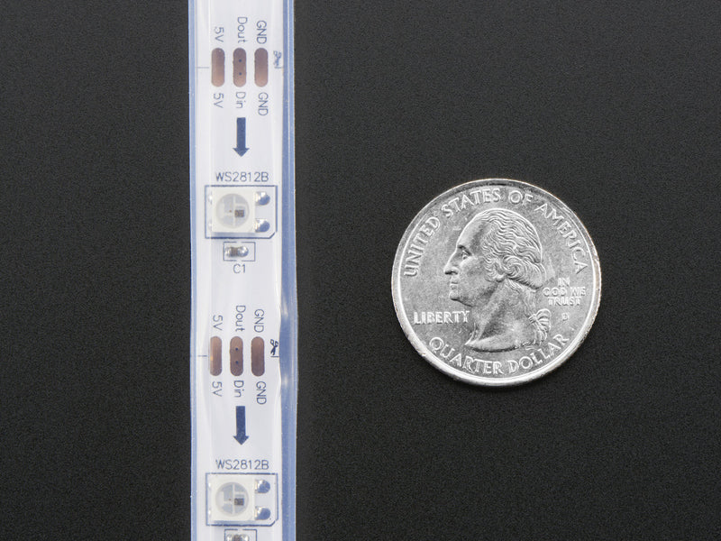 Adafruit NeoPixel Digital RGB LED Strip - White 30 LED - Buy - Pakronics®- STEM Educational kit supplier Australia- coding - robotics