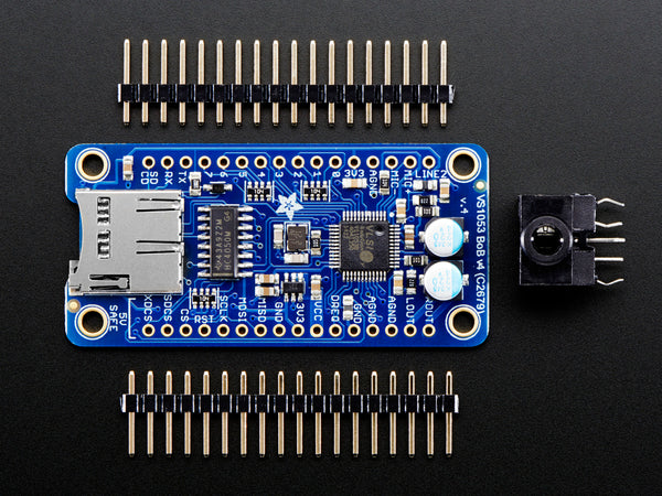 VS1053 Codec + MicroSD Breakout - MP3/WAV/MIDI/OGG Play + Record