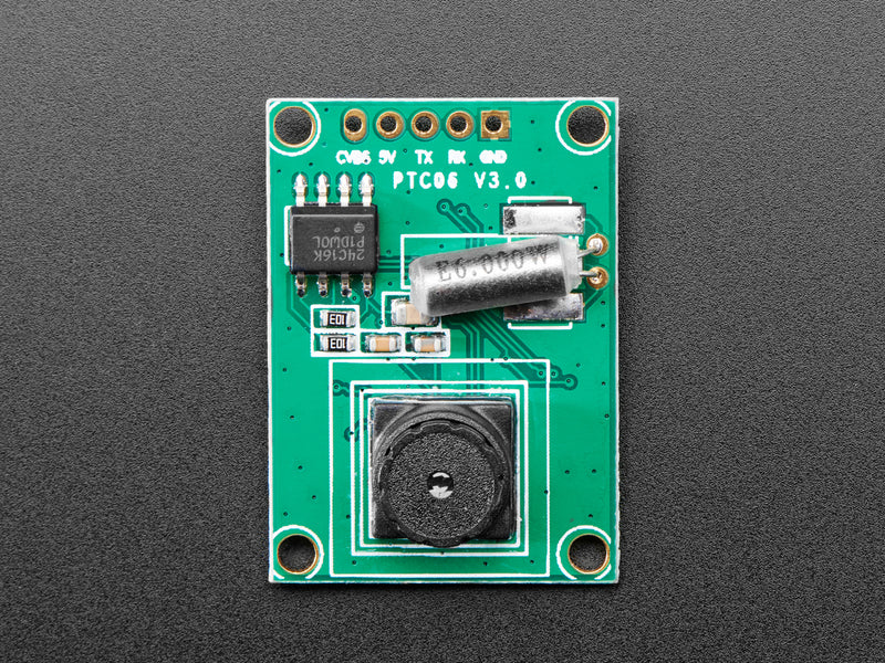 Miniature TTL Serial JPEG Camera with NTSC Video