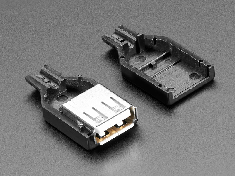 USB DIY Connector Shell - Type A Socket