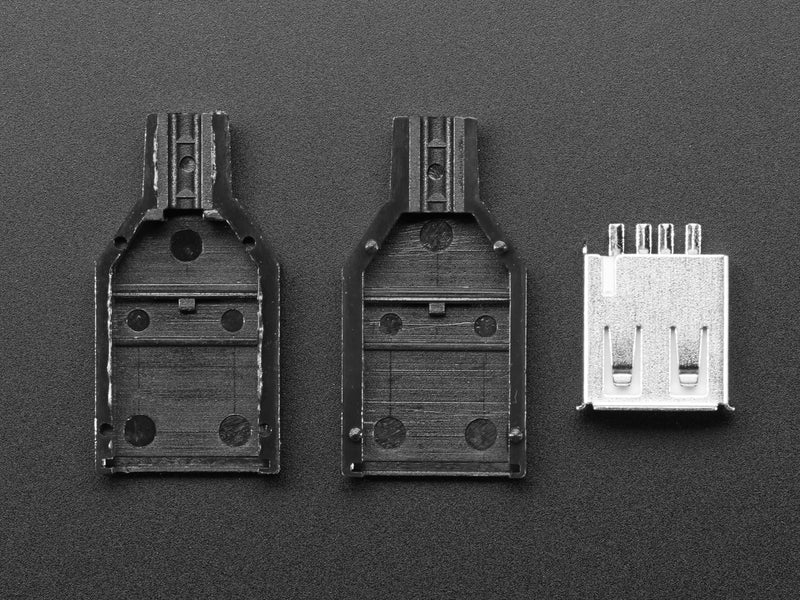 USB DIY Connector Shell - Type A Socket
