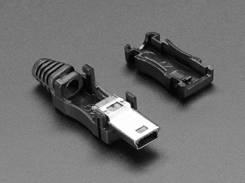 USB DIY Connector Shell - Type Mini-B Plug