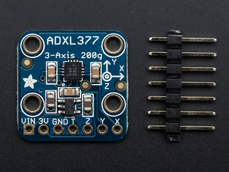 ADXL377 - High-G Triple-Axis Accelerometer (+-200g Analog Out)