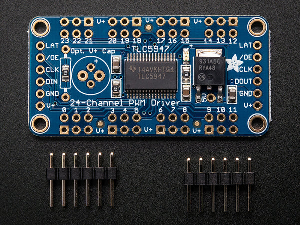 Adafruit 24-Channel 12-bit PWM LED Driver - SPI Interface