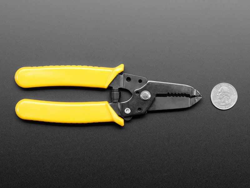 Multi-size wire stripper & cutter