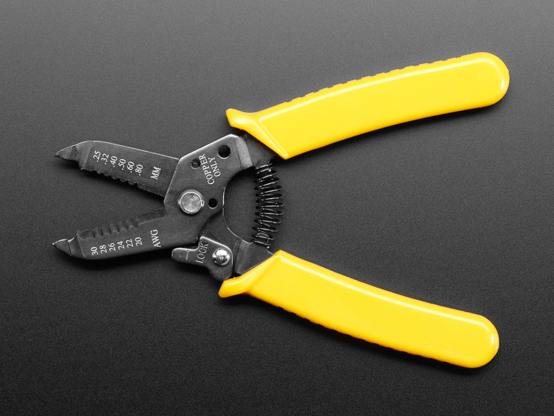 Multi-size wire stripper & cutter