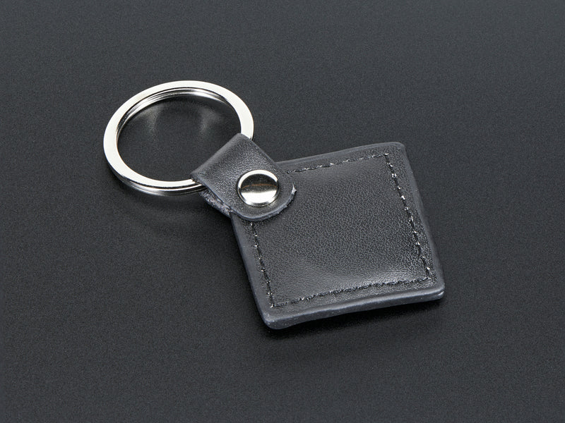 13.56MHz RFID/NFC Leather Keychain Fob - Classic 1K