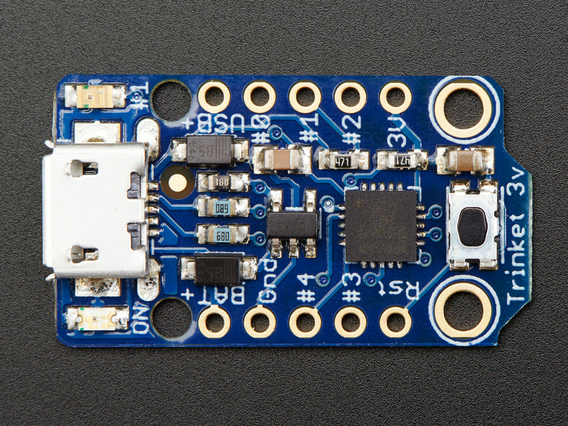 Adafruit Trinket - Mini Microcontroller - 3.3V Logic
