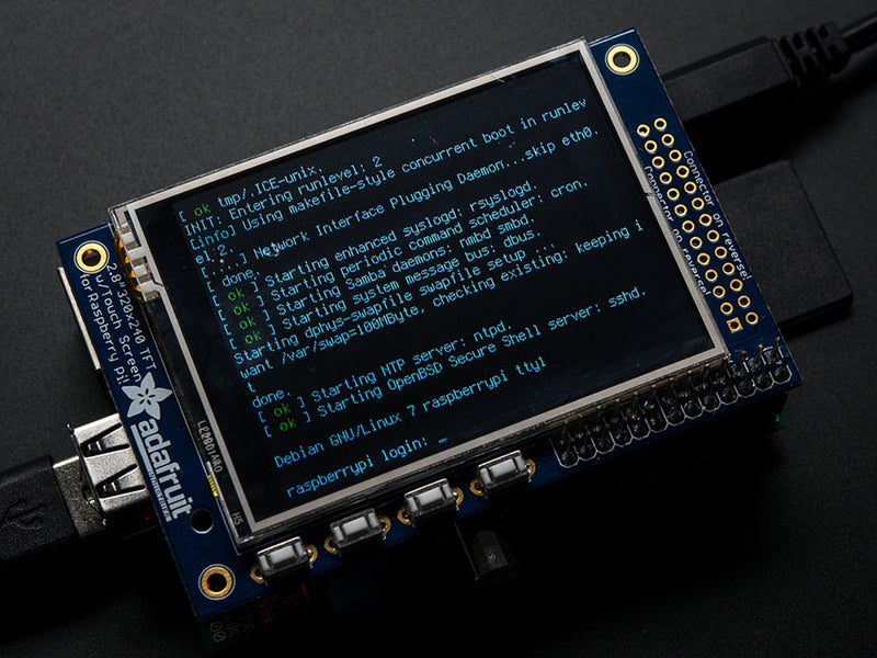 Adafruit PiTFT - 320x240 2.8\" TFT+Touchscreen for Raspberry Pi