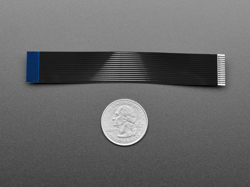 Flex Cable for Raspberry Pi Camera or Display - 100mm / 4\"