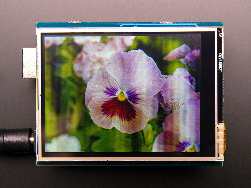 2.8\" TFT Touch Shield for Arduino with Resistive Touch Screen