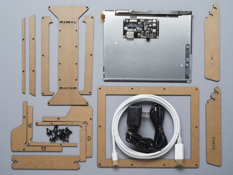 Adafruit Qualia 9.7\" DisplayPort Monitor - 2048x1536 Resolution