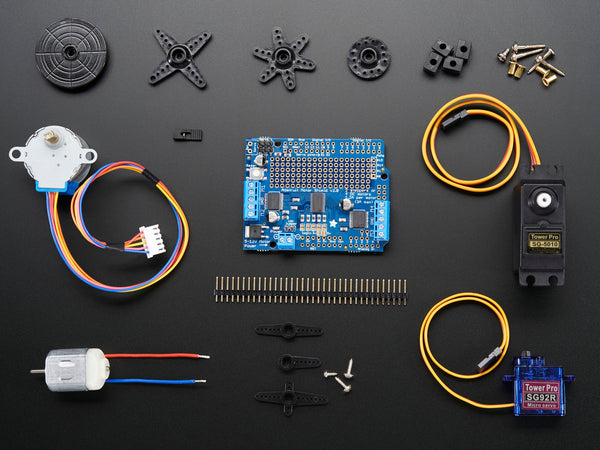 Motor party add-on pack for Arduino