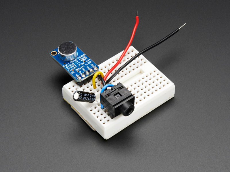 Electret Microphone Amplifier - MAX9814 with Auto Gain Control