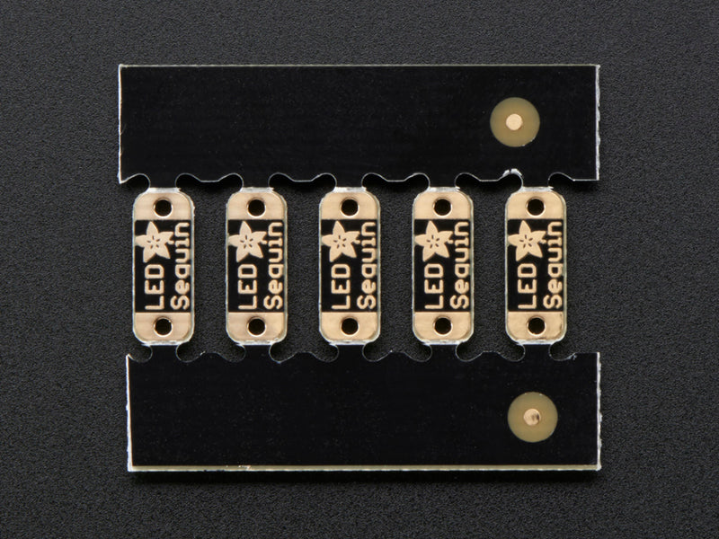 Adafruit LED Sequins - Emerald Green - Pack of 5