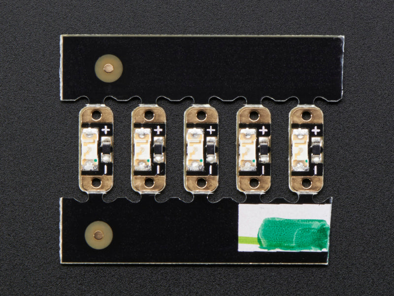 Adafruit LED Sequins - Emerald Green - Pack of 5