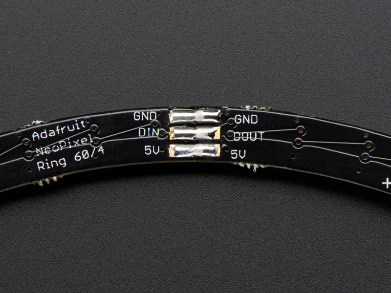 NeoPixel 1/4 60 Ring - 5050 RGB LED w/ Integrated Drivers