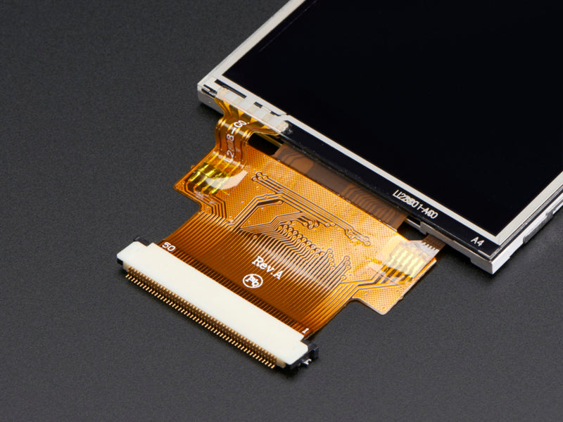 2.8\" TFT Display with Resistive Touchscreen