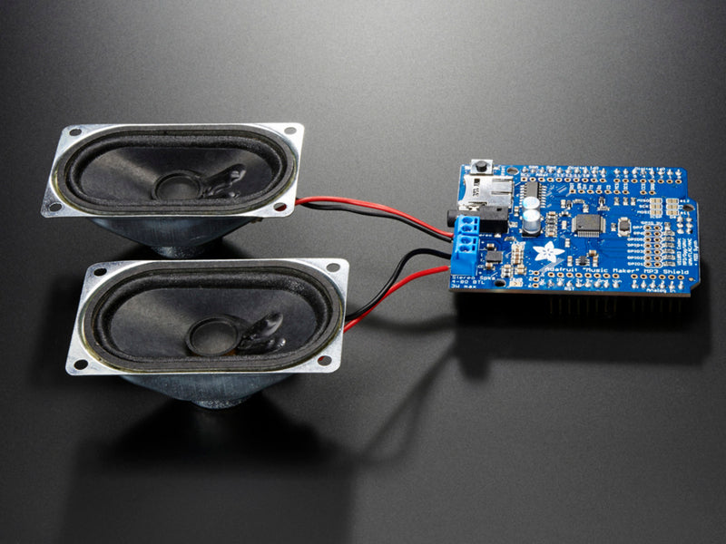 Adafruit \"Music Maker\" MP3 Shield for Arduino w/3W Stereo Amp