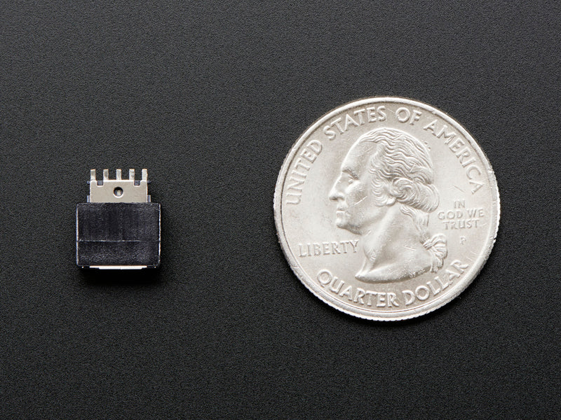 USB DIY Connector - MicroB Female Plug
