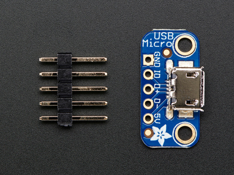 USB Micro-B Breakout Board