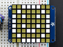 Small 1.2\" 8x8 Ultra Bright Square White LED Matrix + Backpack
