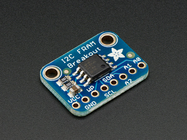 Adafruit I2C Non-Volatile FRAM Breakout - 256Kbit / 32KByte