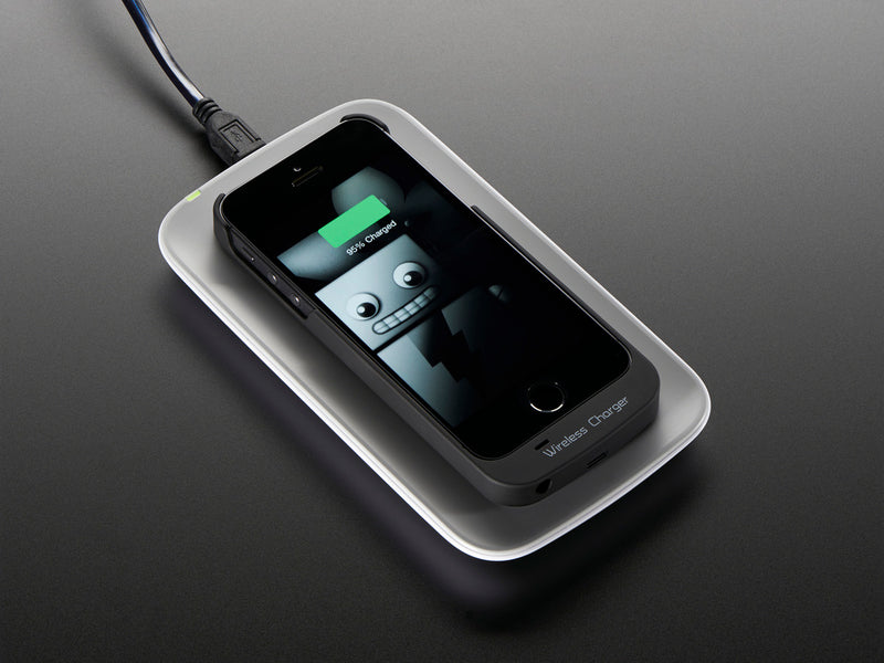 Qi Wireless Charger Sleeve - iPhone 5 Lightning Connector