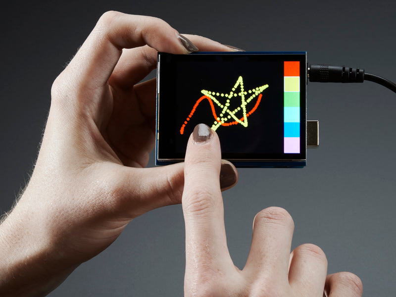2.8\" TFT Touch Shield for Arduino w/Capacitive Touch