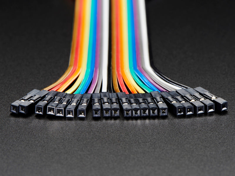 Premium Female/Female Jumper Wires - 20 x 6\" (150mm)