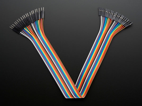 Premium Female/Male \'Extension\' Jumper Wires - 20 x 12\"