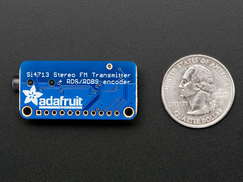 Adafruit Stereo FM Transmitter with RDS/RBDS Breakout - Si4713