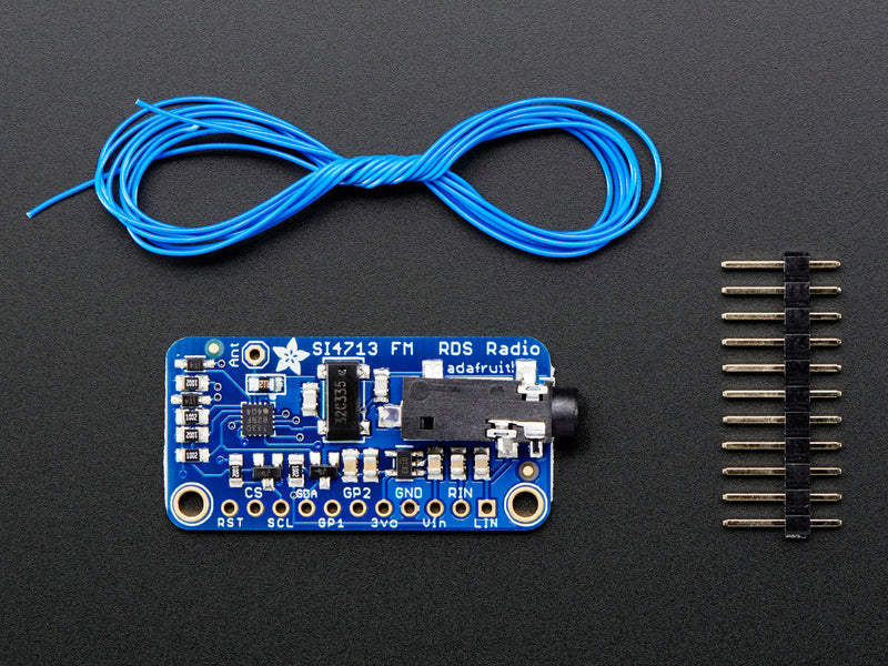 Adafruit Stereo FM Transmitter with RDS/RBDS Breakout - Si4713