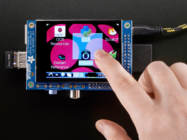 PiTFT 2.8\" TFT 320x240 + Capacitive Touchscreen for Raspberry Pi