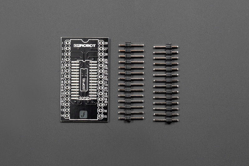 Prototyping Board - SOP16/SOP28/SSOP28 - Buy - Pakronics®- STEM Educational kit supplier Australia- coding - robotics