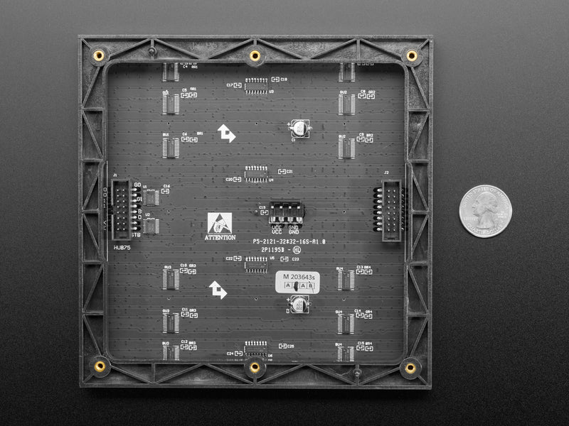 32x32 RGB LED Matrix Panel - 5mm Pitch