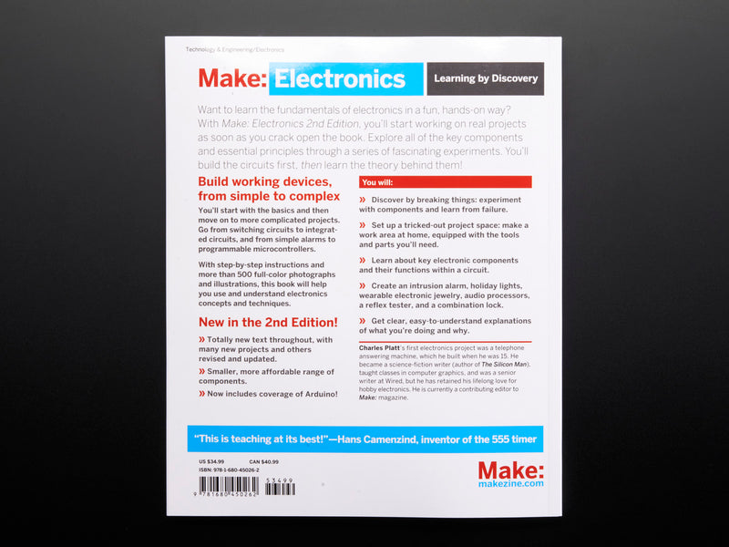 Make: Electronics (Charles Platt) - 2nd Edition