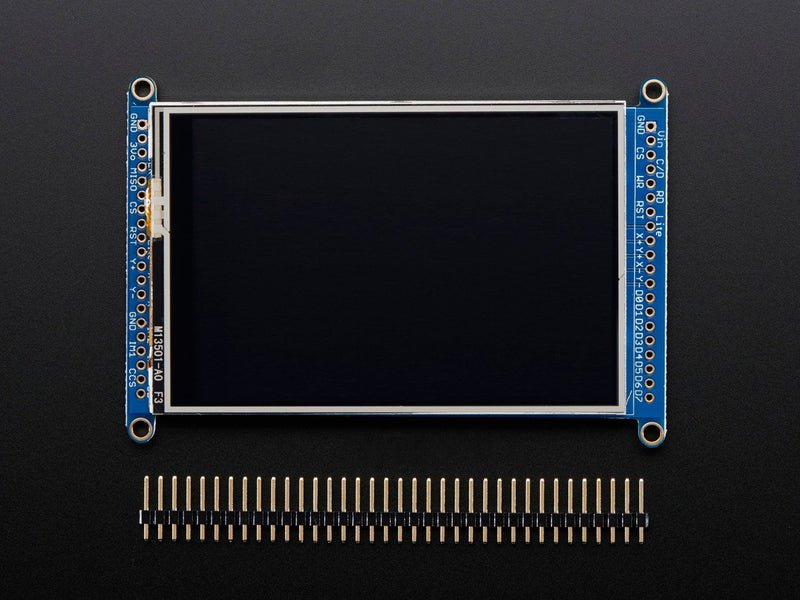 3.5\" TFT 320x480 + Touchscreen Breakout Board w/MicroSD Socket
