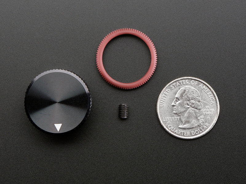 Solid Machined Metal Knob - 1\" Diameter