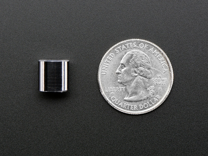 Slim Metal Potentiometer Knob - 10mm Diameter x 10mm - T18