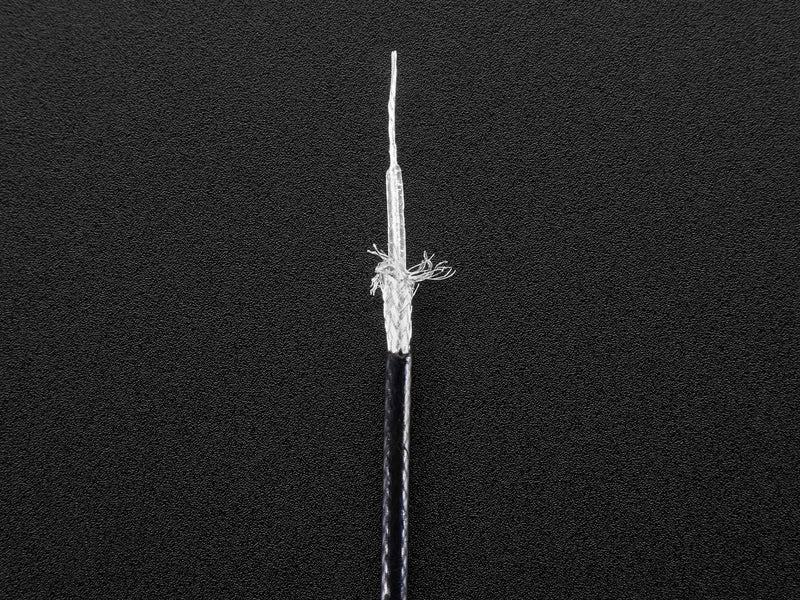 Thin RG-174/U Coaxial Cable - 3 meters / approx 10 feet