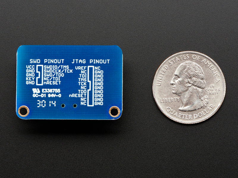 JTAG (2x10 2.54mm) to SWD (2x5 1.27mm) Cable Adapter Board