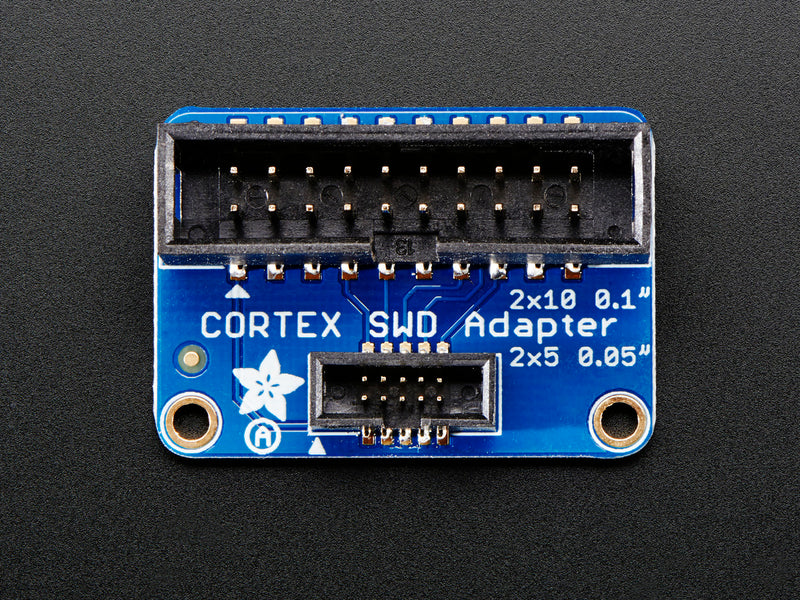 JTAG (2x10 2.54mm) to SWD (2x5 1.27mm) Cable Adapter Board