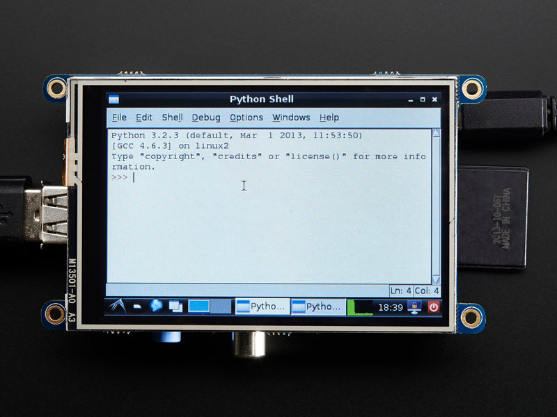 PiTFT - Assembled 480x320 3.5\" TFT+Touchscreen for Raspberry Pi