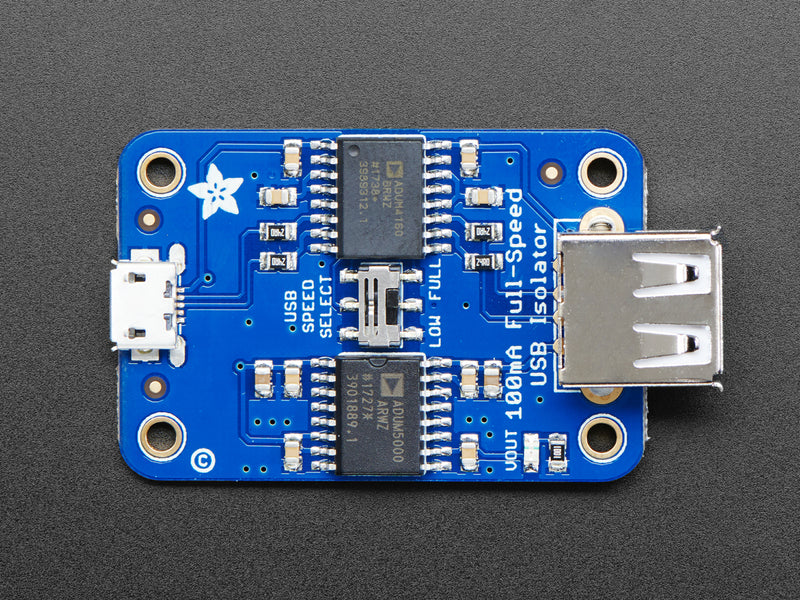 Adafruit USB Isolator - 100mA Isolated Low/Full Speed USB