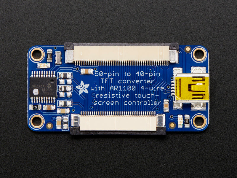 HDMI 4 Pi: 5\" Display w/Touch and Mini Driver - 800x480 HDMI