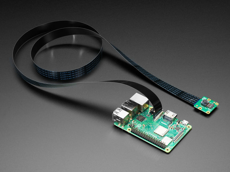 Flex Cable for Raspberry Pi Camera or Display - 1 meter