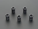 5mm Plastic Bevel LED Holder - Pack of 5